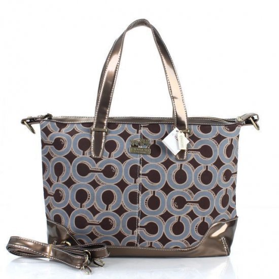 Coach Poppy Logo Style Large Bronze Totes EUJ | Coach Outlet Canada